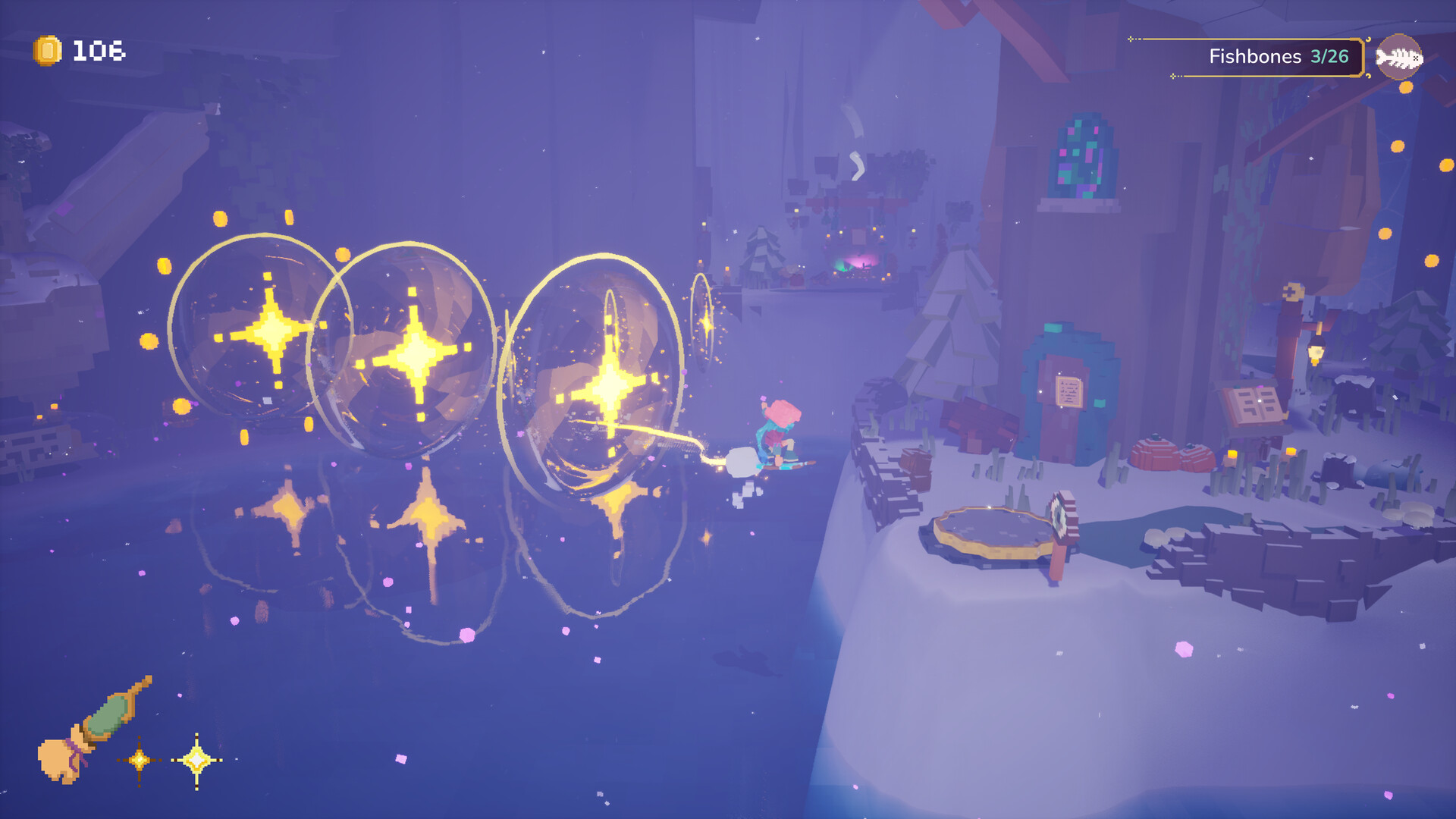 『ILA: A Frosty Glide』がSteamリリース。魔女っ娘が行方不明の愛猫を探していくオープンワールドゲーム
_002