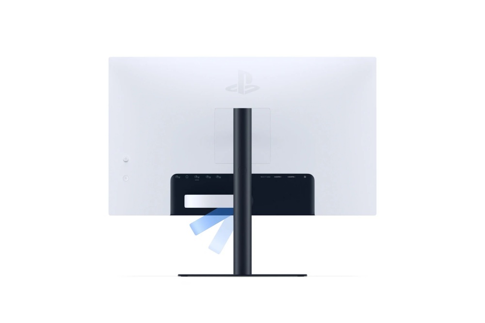 PlayStationモニターの背面