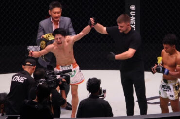 吉成名高がONEムエタイ世界王者に！終始圧倒のテクニックで破格の40連勝達成 - efight.jp