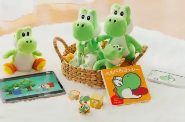 お子さま向け「マイマリオ」に“ヨッシー”が登場！アプリ『かおヨッシー』や、うたっておしゃべりするぬいぐるみなど展開 - inside-games.jp