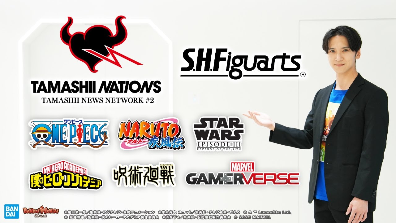 ワンピース、ヒロアカ、呪術廻戦など人気アニメのフィギュア情報を最速でお届け!「TAMASHII NEWS NETWORK」第2弾!【バンマニ!】【BANDAISPIRITS公式】