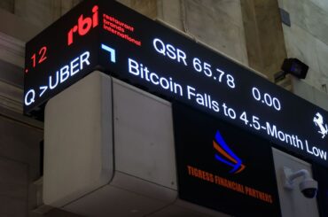 ビットコイン、今年のピークから約30%下落－全資産クラスに後れ取る - Bloomberg