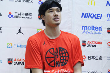 渡邊雄太が日本代表キャプテン就任「緊張感を持ってやれている」W杯予選へ始動 | バスケットボールキング