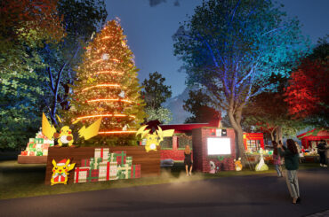 でんきタイプのポケモンたちが灯すツリーなどを展開。「Pokémon Happy Holidays」と題した赤レンガ倉庫「ポケモン」ブースの詳細が明らかに - 4Gamer.net