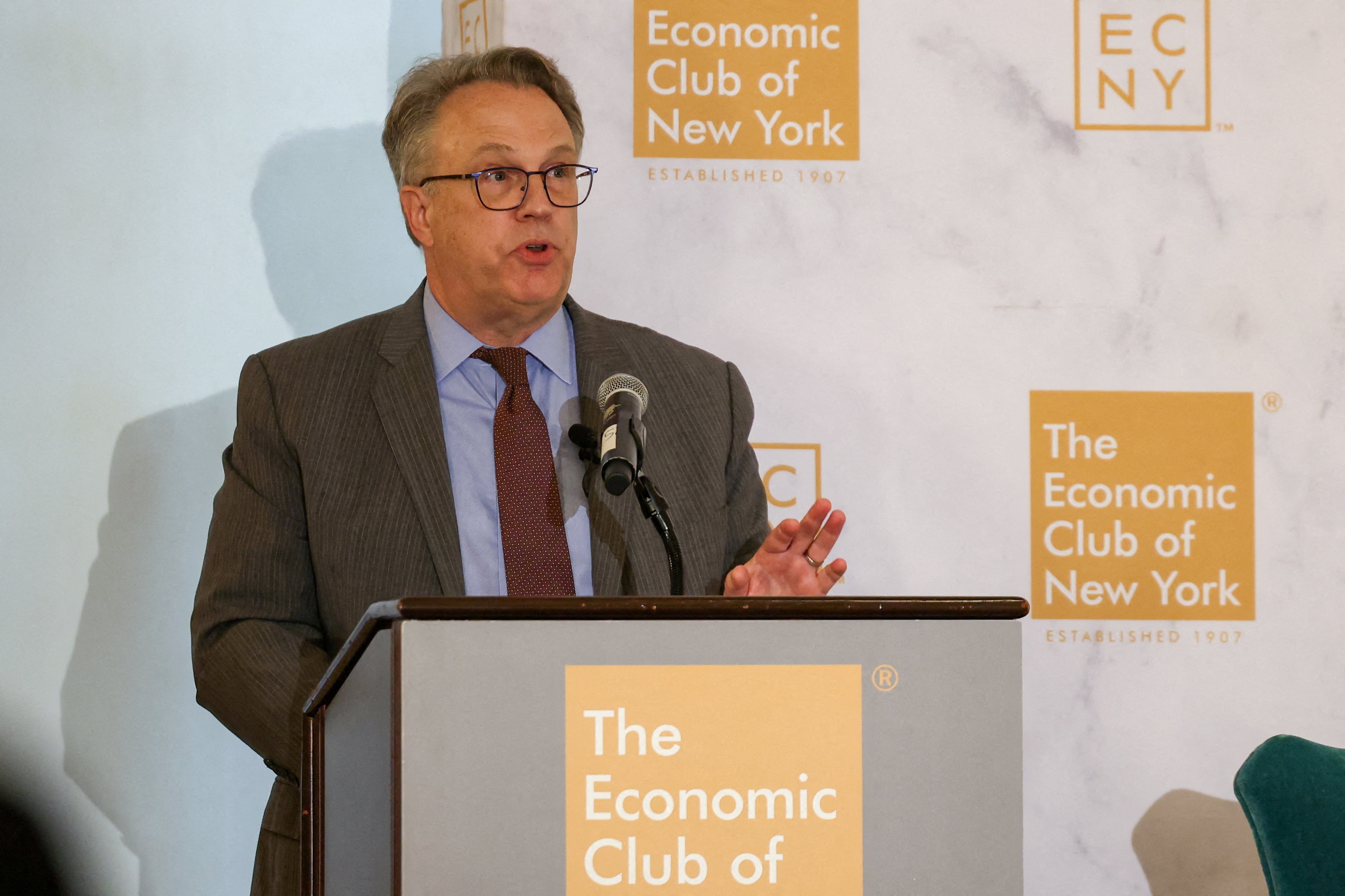 米ＦＲＢ、インフレリスクなく「短期的に」利下げ可能＝ＮＹ連銀総裁