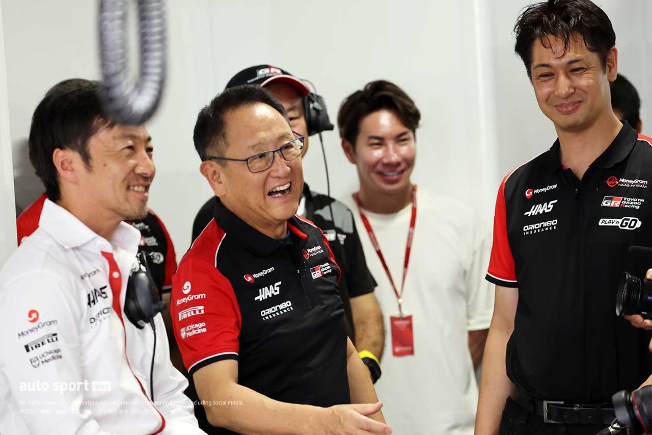 ハースF1富士TPCテスト2日目