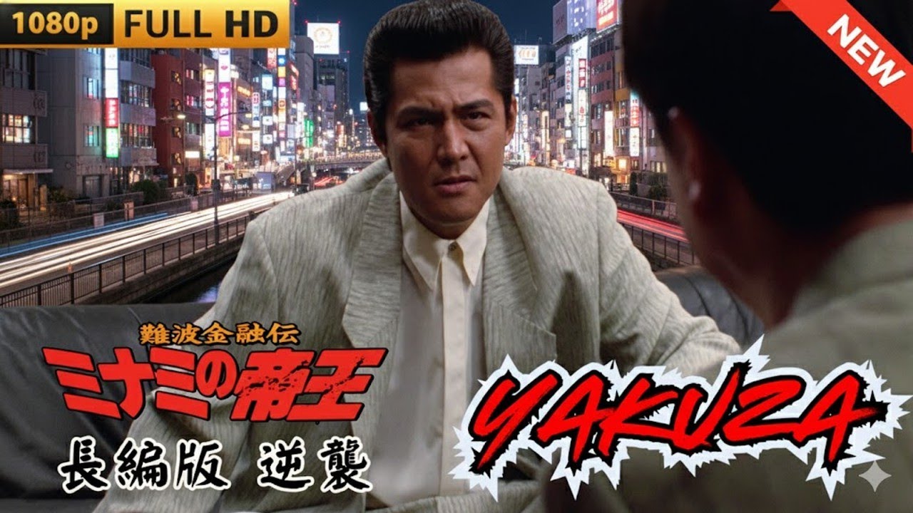 「ヤクザ映画」難波金融伝 ミナミの帝王 長編版逆襲 ♥️ FULL HD