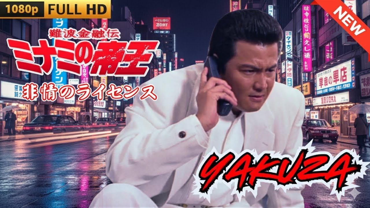 「ヤクザ映画」日本のヤクザ 🎬 難波金融伝 ミナミの帝王 非情のライセンス 🎬 ヤクザ映画最新 🎬 FULL HD 2025