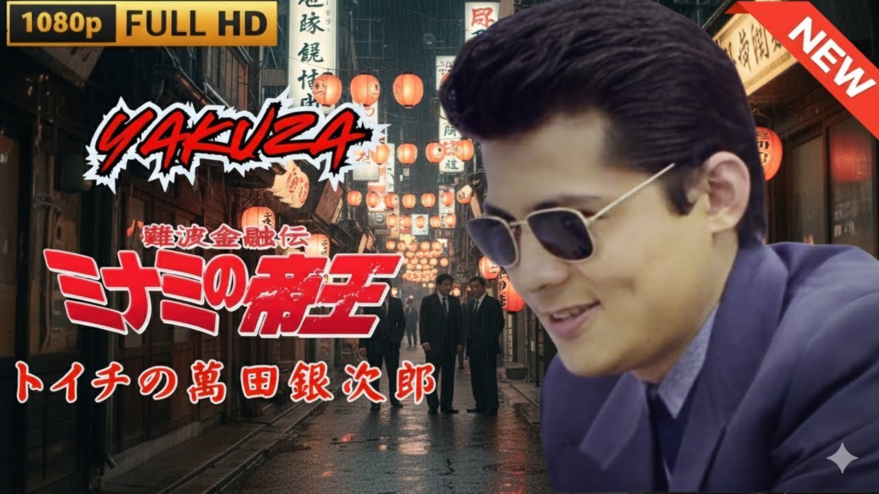 「ヤクザ映画」日本のヤクザ 🎬 難波金融伝 ミナミの帝王 トイチの萬田銀次郎🎬 ヤクザ映画最新 🎬 FULL HD 2025