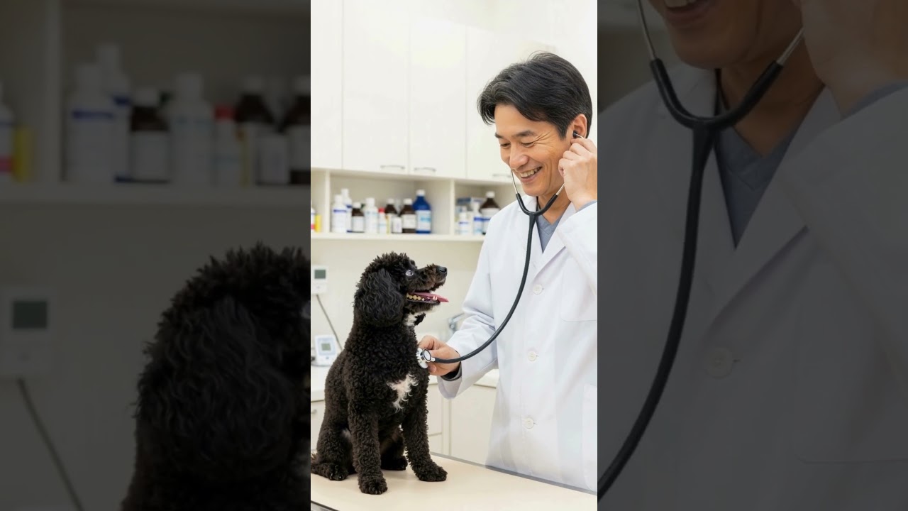 💉ドキドキのワクチン接種!トイプードルCocoの奮闘Vlog🐾🩺