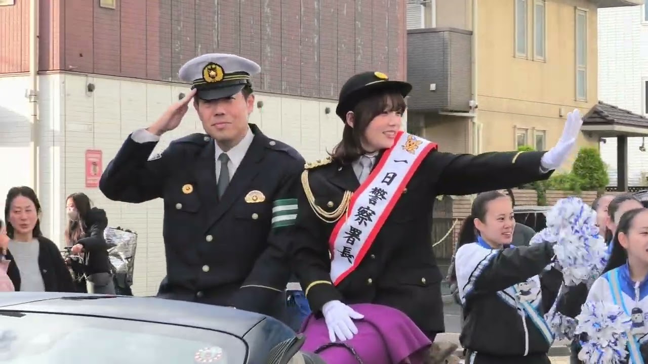 篠崎愛 小松川警察署 1日署長