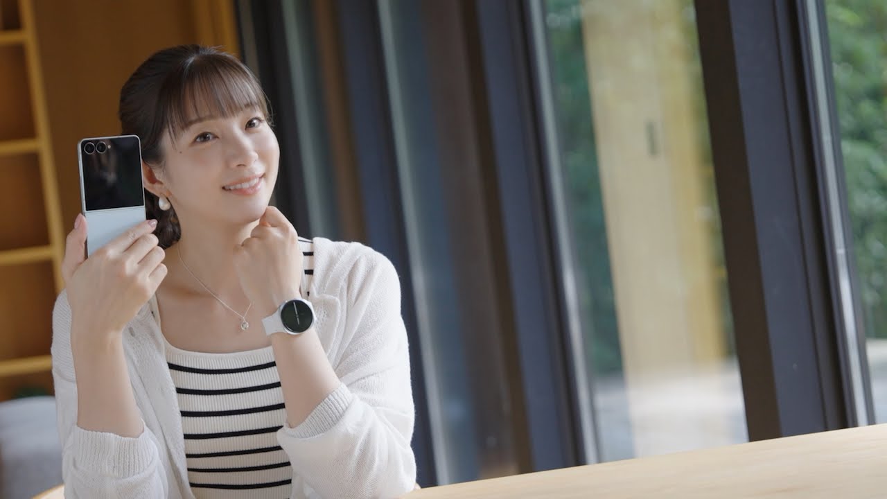 Voices of Galaxy 足立梨花篇 メイキング | Galaxy Z Flip7 | Watch8 | Samsung