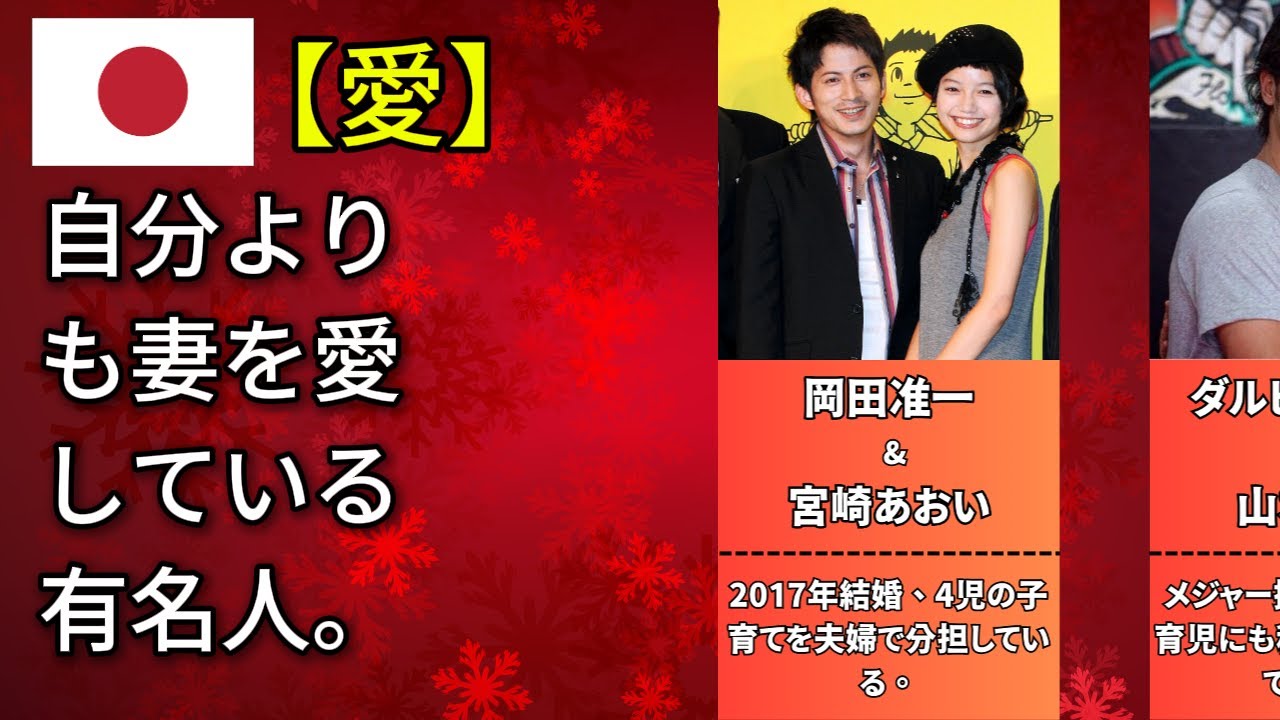 嫁を愛してる有名人50人 #芸能 #芸能人 (大谷翔平・星野源・イチロー)