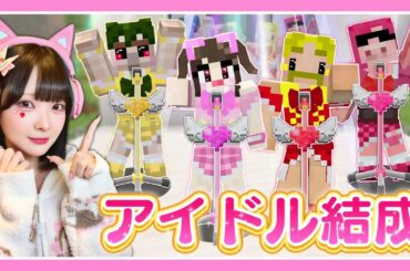ドズル社さんと『トップアイドル』を目指すマインクラフト🎤🎀【マイクラ / Minecraft】【たまちゃん】