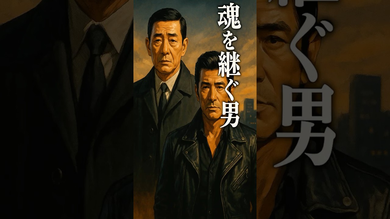 舘ひろしが受け継いだ魂──高倉健という男の背中 #舘ひろし #高倉健 #shorts