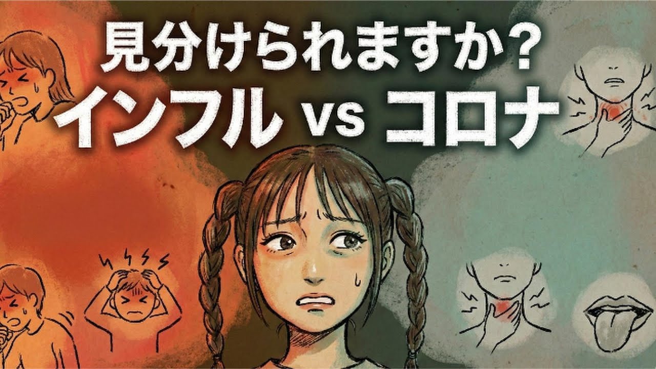 2025年冬:インフルとコロナ、今の症状はどう違う?「同時流行」への対策| フレイル予防