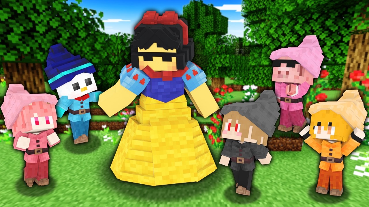 白雪姫と小人になってエンドラ討伐【からぴち×ドズル社】 白雪姫と小人になってエンドラ討伐【からぴち×ドズル社】