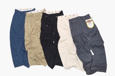 ディッキーズからTCツイル素材で仕立てたダブルニーパンツ、コンズ限定で - ファッションプレス