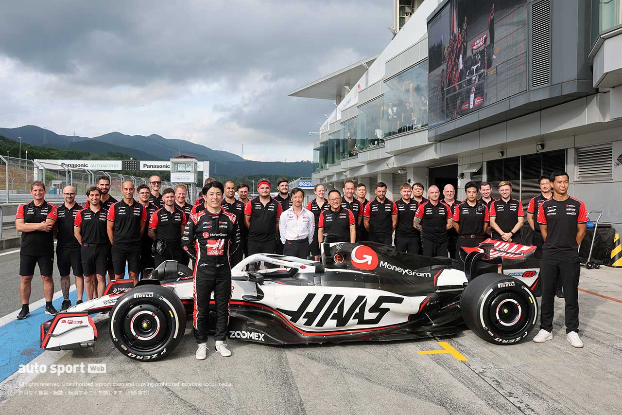 ハースF1富士TPCテスト2日目