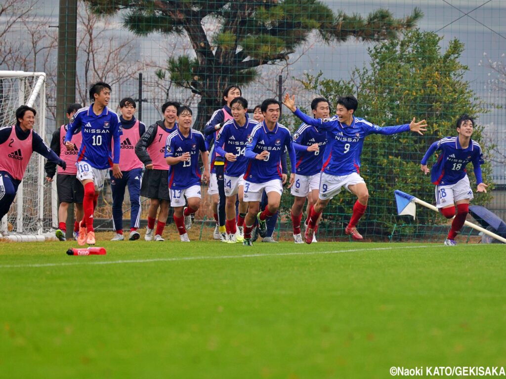「エンブレムを背負えるのは最後だから…」特別な想い胸に戦う横浜FM JrユースFW松尾健吾、逆転勝利導く同点弾 - gekisaka.jp