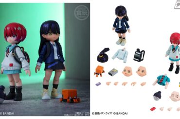 『機動戦士Gundam GQuuuuuuX』マチュ＆ニャアンが「リンクトラベラーズ」で可動フィギュア化！豊富なカスタムパーツで着せ替えや組み換えが楽しめる！ | 電撃ホビーウェブ