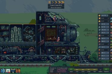 列車コロニー再生街づくりシム『Steel Artery: Train City Builder』プレイテスト、本日より開始。市民が好きに働き休む、異種族共生トレイン