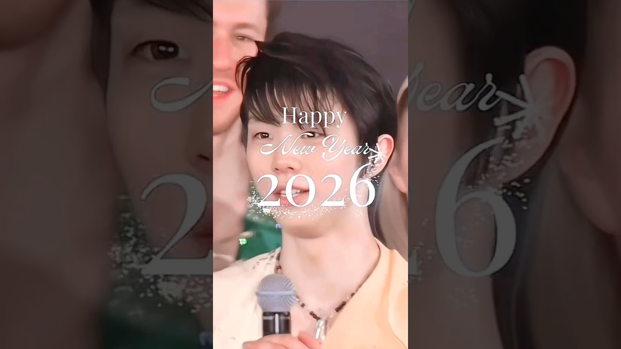 2026 Happy new year yuzu♡#羽生結弦 #hanyuyuzuru #hanyu #yuzu #yuzuru #yuzuruhanyu #figureskating