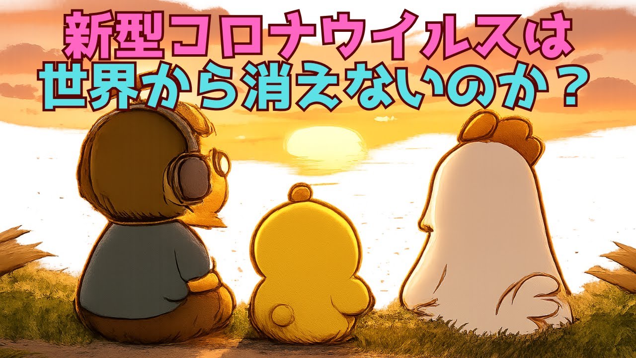 新型コロナウイルスは世界から消えないのか?