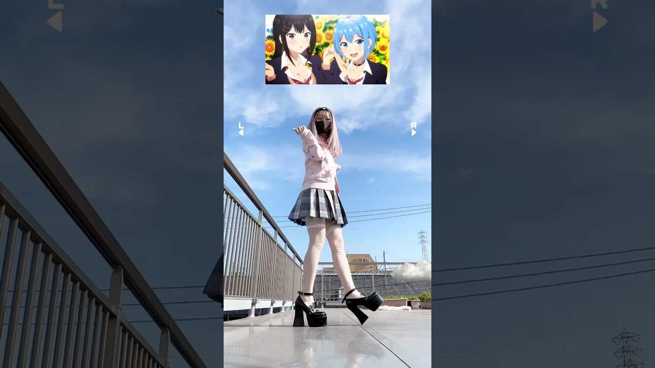 【男女の友情は成立する?(いやしないっ!!) 】質問、恋って何でしょうか? / HoneyWorks feat.ハコニワリリィ【踊ってみた】 #animedance #shorts