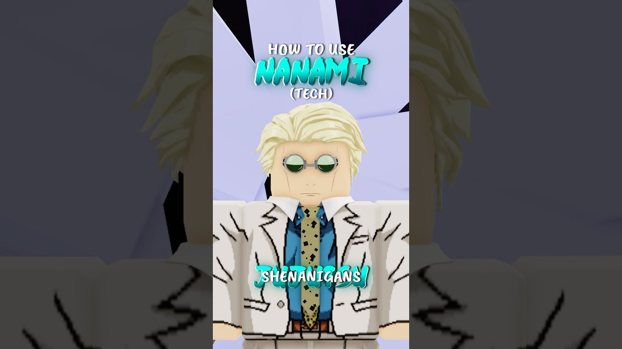 HOW TO USE NANAMI IN JJS #jjk #jujutsushenanigans #update #jujutsukaisen #robloxfyp #nanami