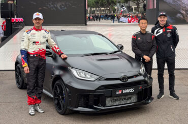 トヨタ、「GRヤリス Sébastien Ogier 9x World Champion Edition」をモナコで発表