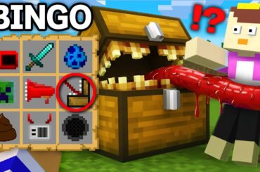 ビンゴで当てたアイテムでおかんにイタズラ大作戦！【まいくら / マインクラフト】