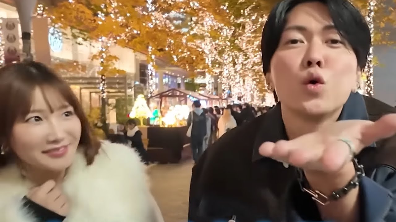 『小島の笑顔で癒された』小島みゆと丸の内でイルミネーションデートしてみた【桑田龍征切り抜き】