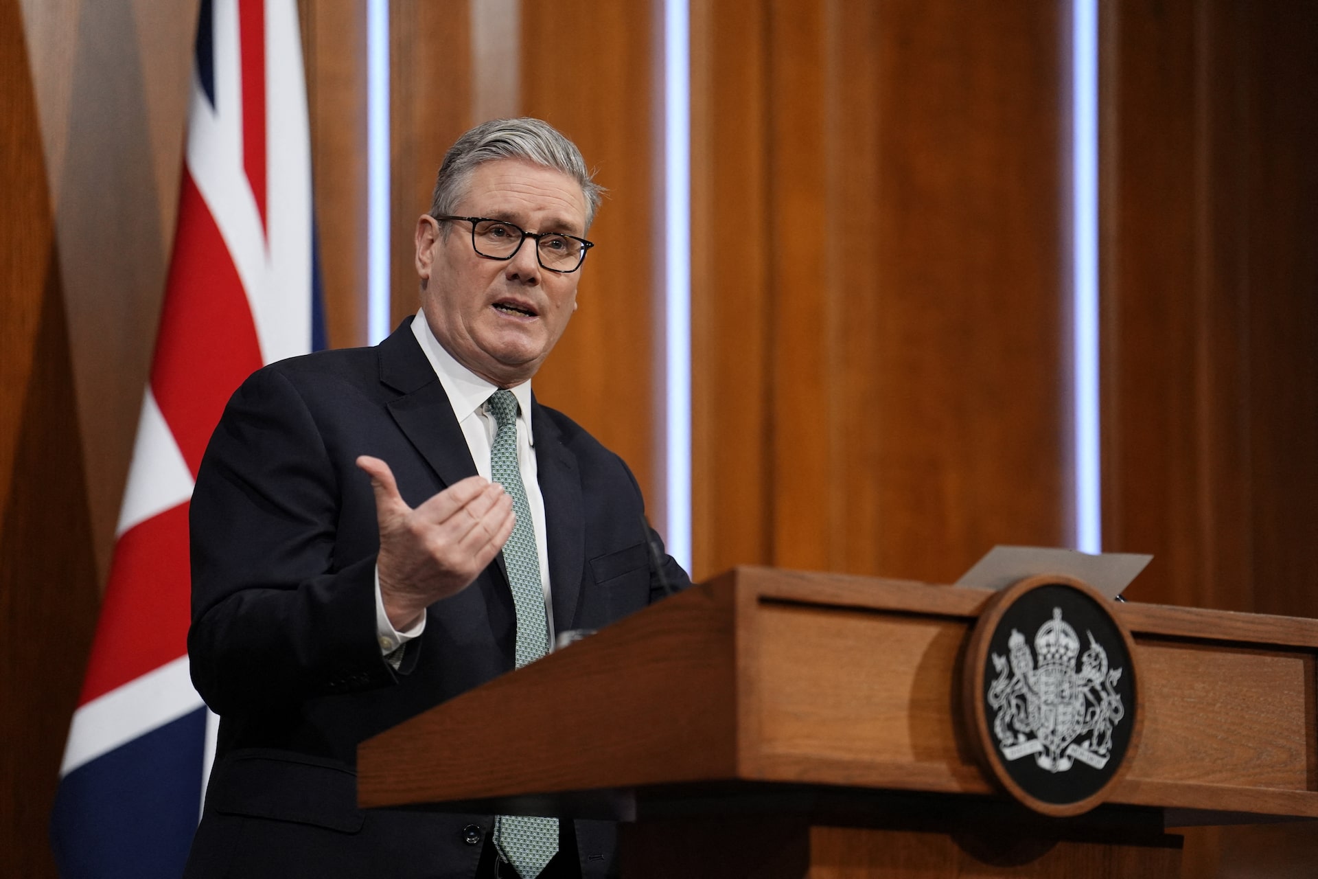 英首相、トランプ氏の圧力に「譲歩しない」　グリーンランド問題巡り