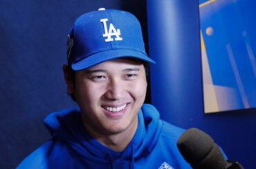 大谷翔平の一言にLA司会者も“お手上げ”　一本取られ…「見事だよ、見事だよ」