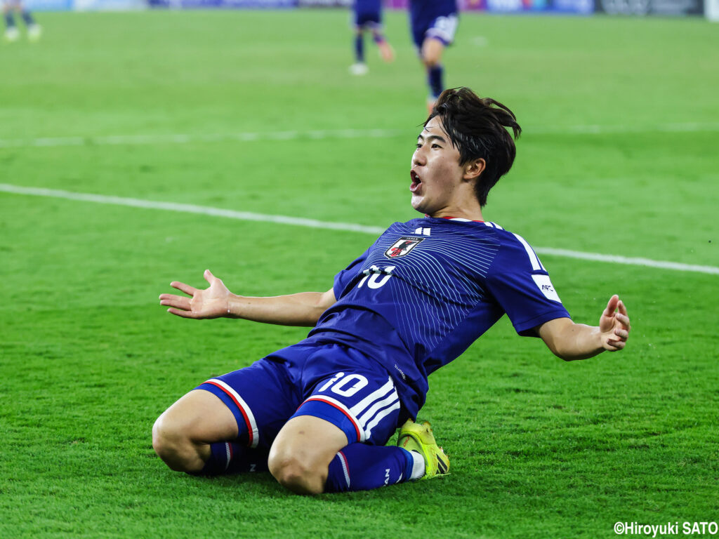 日本連覇のU23アジア杯個人賞発表! MVPは佐藤龍之介! 最優秀GKは荒木琉偉が受賞! - gekisaka.jp