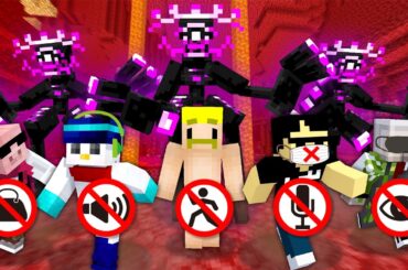 五感が使えないドズル社が強化MOBだらけのネザーから脱出してみた！