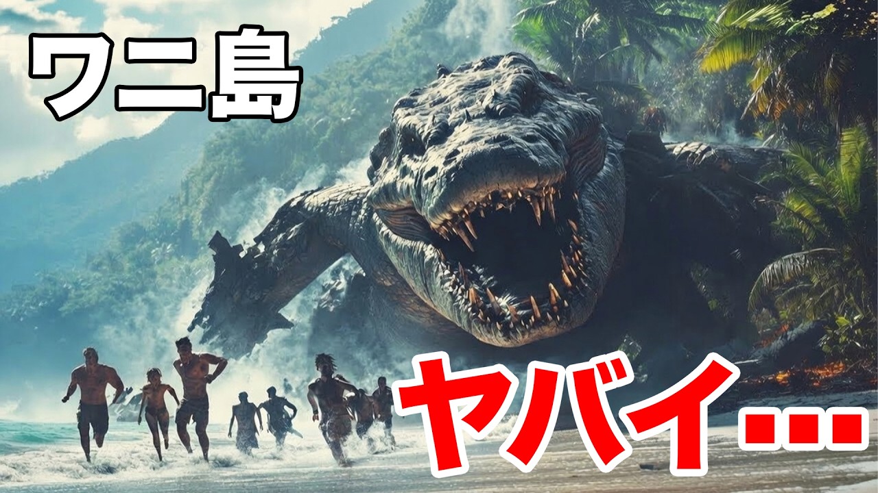 【映画紹介】巨大ワニが人間を標的にする!!!