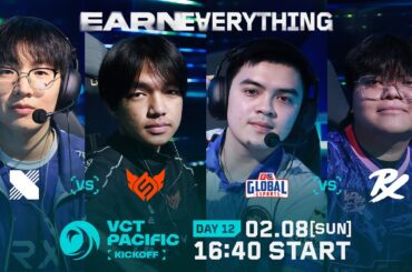 VCT Pacific 2026 : KICKOFF - Day 12
