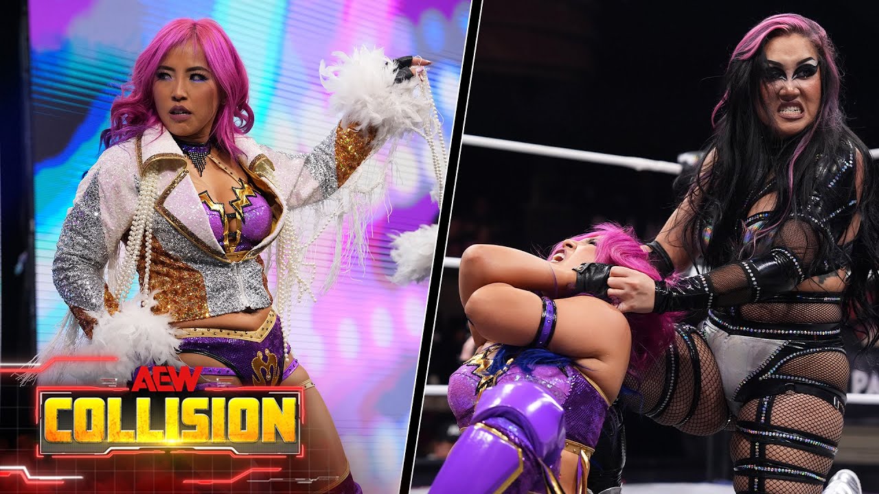 Mina Shirakawa vs Viva Van MATCH HIGHLIGHTS | AEW Collision, 2/7/26