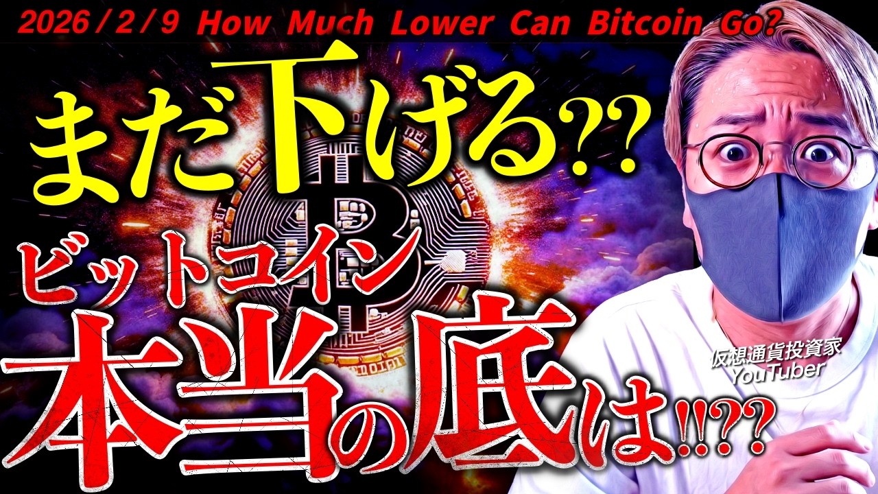 ビットコインの下落は終わってない?高市トレードで円安ドル高継続。最新ニュースとチャート分析で徹底解説!【Is the Bitcoin Bottom In?】