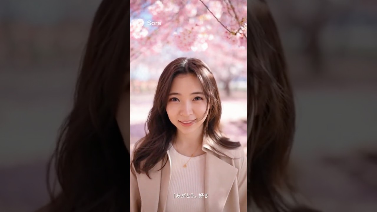 美しすぎる春の瞬間を発見!桜編【SORA2美女】