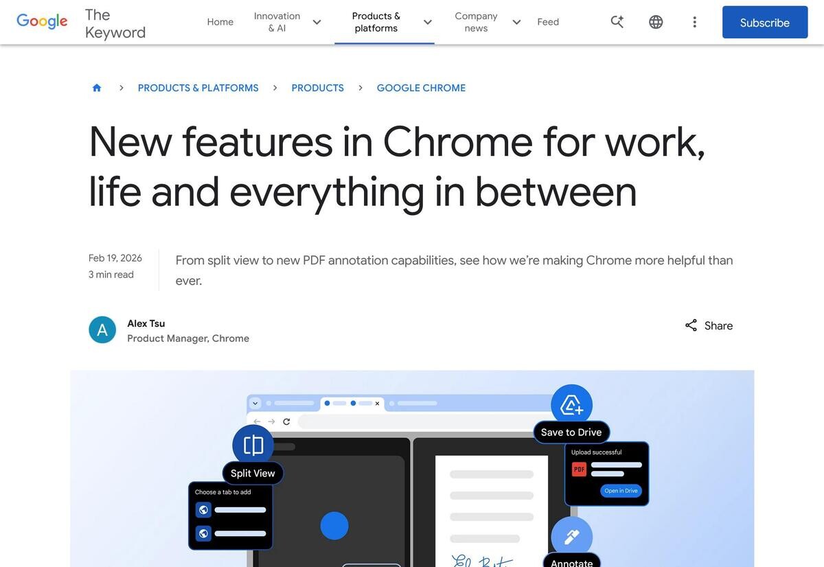 Google Chrome、生産性を向上させる新機能を3つ発表 | TECH+(テックプラス) Google Chrome、生産性を向上させる新機能を3つ発表 | TECH+(テックプラス)