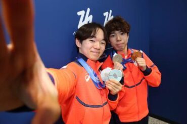 鍵山「十分楽しんだ」 日本選手団、帰国の途に｜JOC - 日本オリンピック委員会