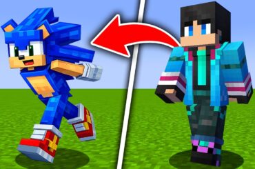 ソニックに変身できる世界でスーパーソニックになる【 マイクラ / マインクラフト 】