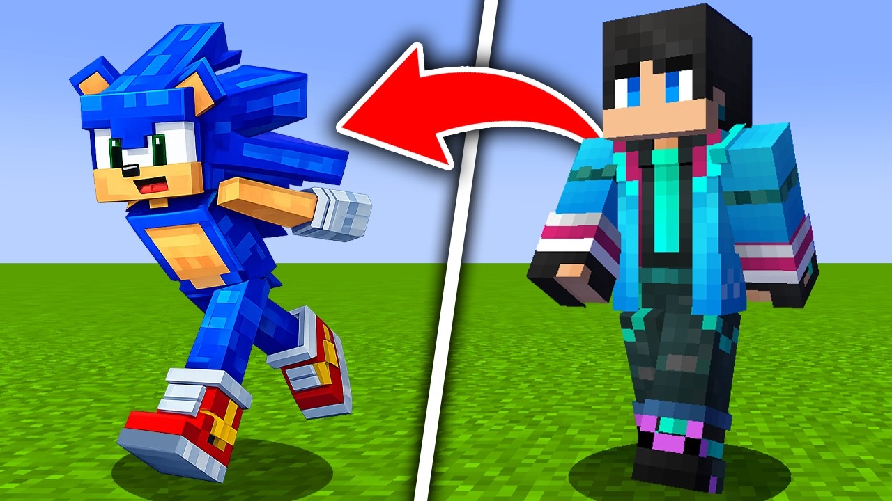 ソニックに変身できる世界でスーパーソニックになる【 マイクラ / マインクラフト 】 ソニックに変身できる世界でスーパーソニックになる【 マイクラ / マインクラフト 】