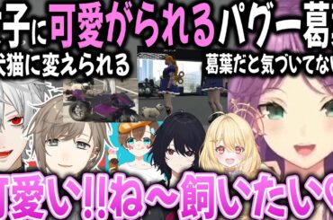 【複数視点】ありえないほど女子に可愛がられる葛葉パグーと叶猫【切り抜き/GTA/NEWTOWN/りつきん/ことのは/れんくん】