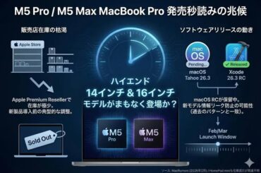 新チップ搭載のMacBook Pro、発売まで秒読み？ | GetNavi web ゲットナビ
