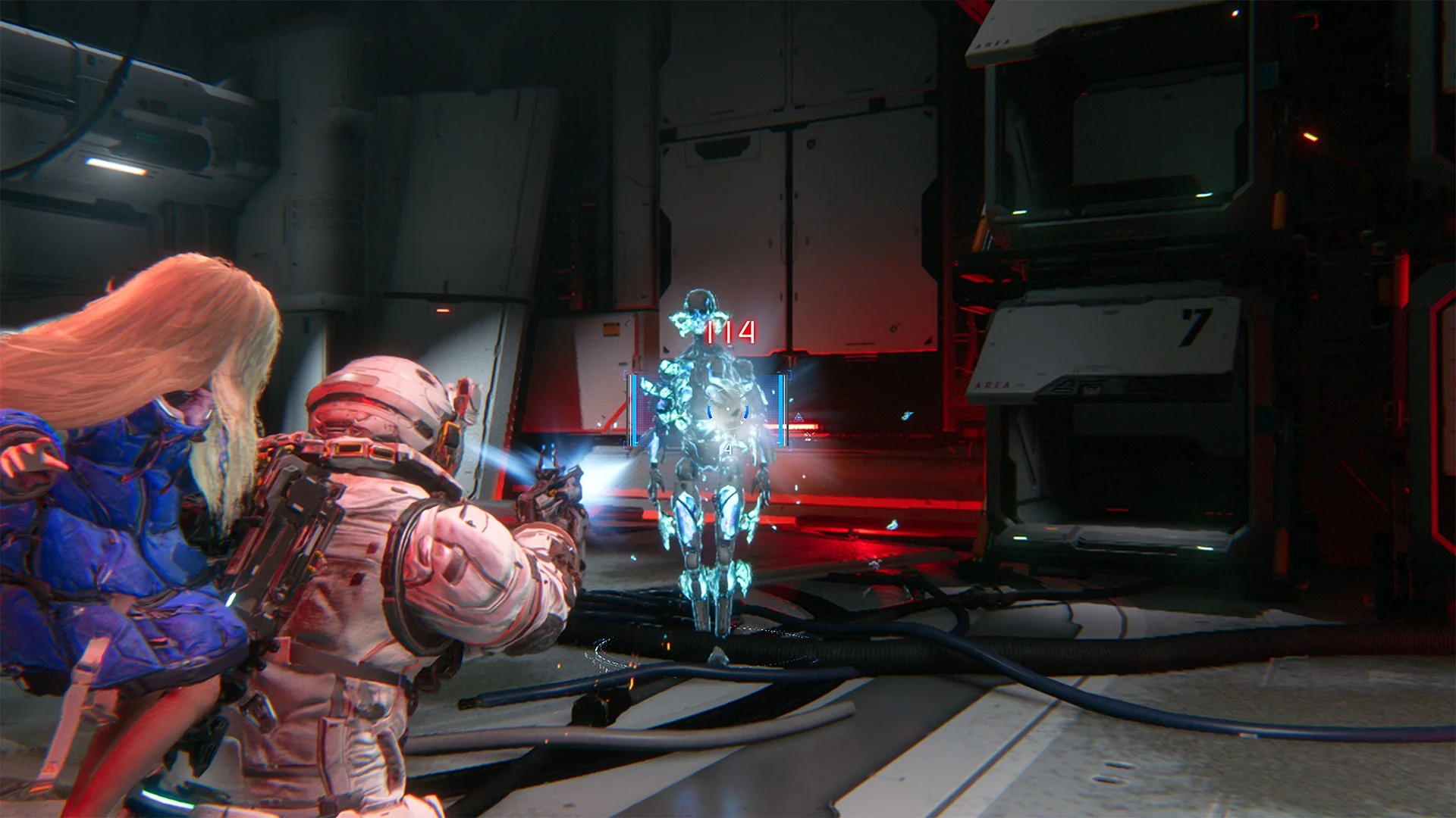 プラグマタの激しい戦闘シーン