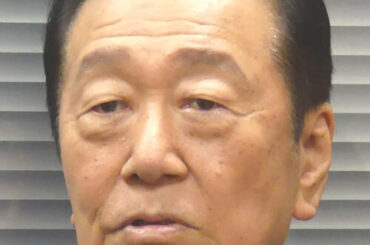 小沢一郎氏（2024年10月撮影）